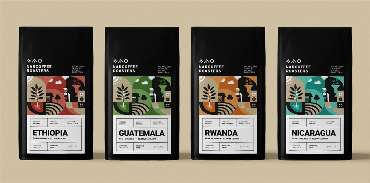 深圳咖啡豆包装设计欣赏(图4)