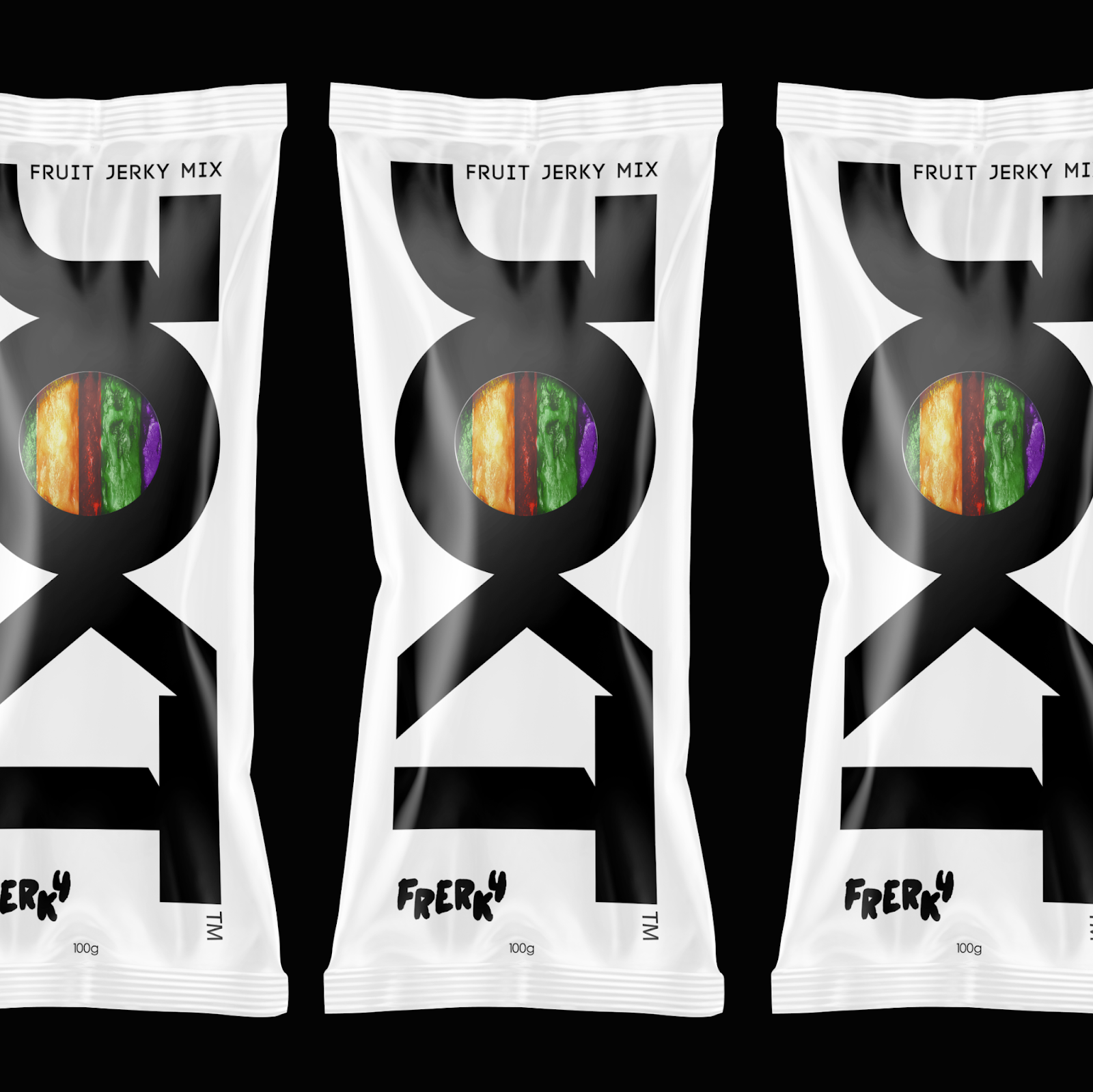 水果干零食包装设计(图1)