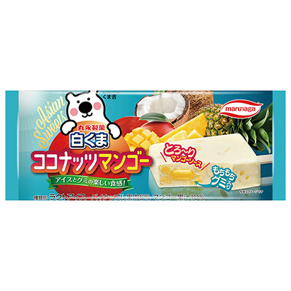 椰子芒果雪糕包装设计(图1)