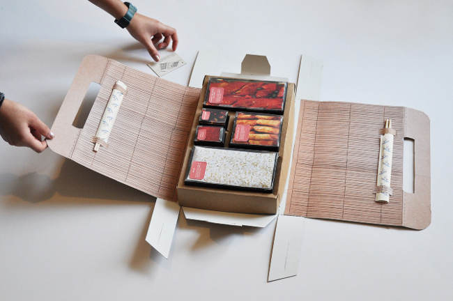 快餐包装二人装设计(图2)