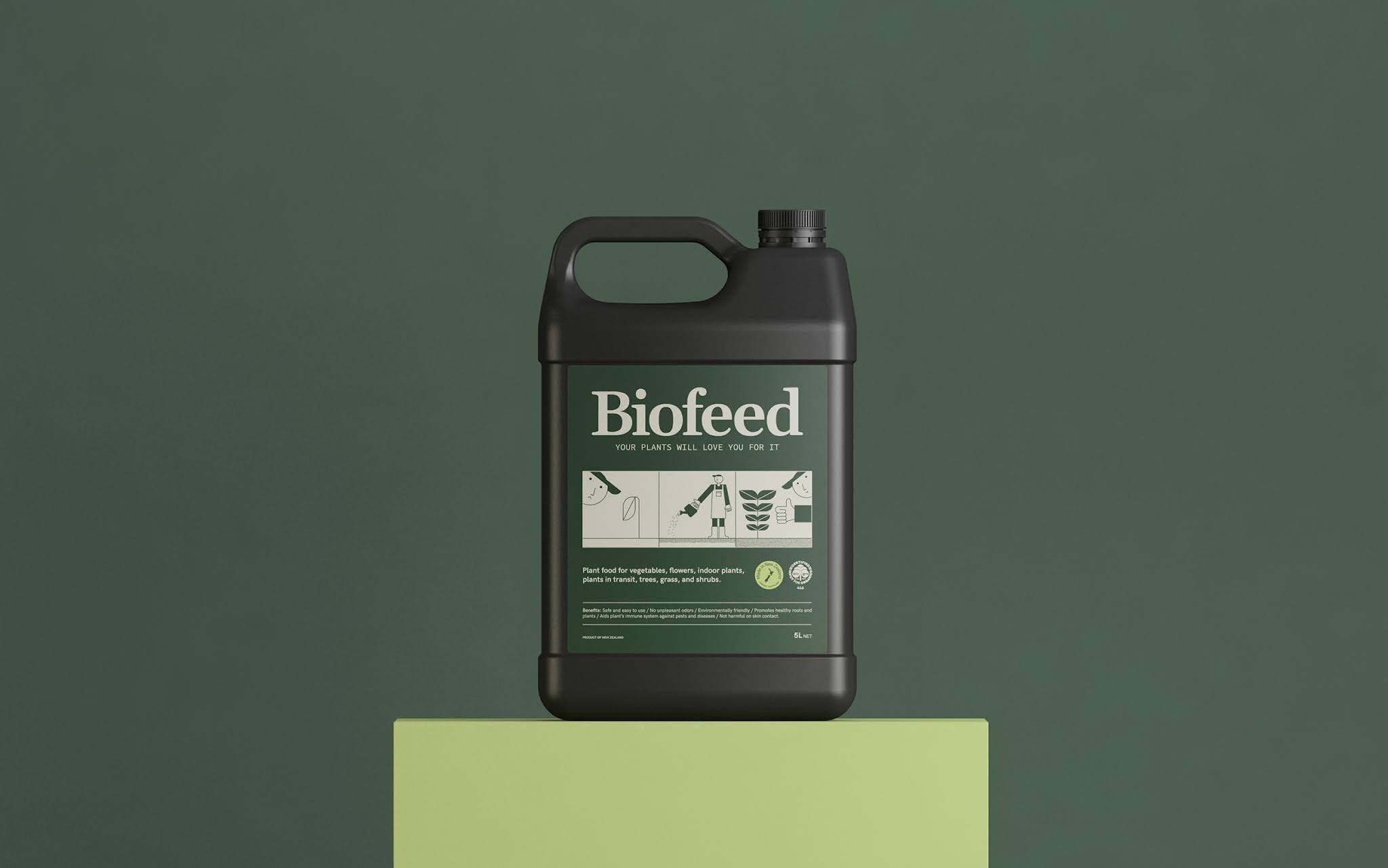 有机液体肥料包装设计怎么做(图1)