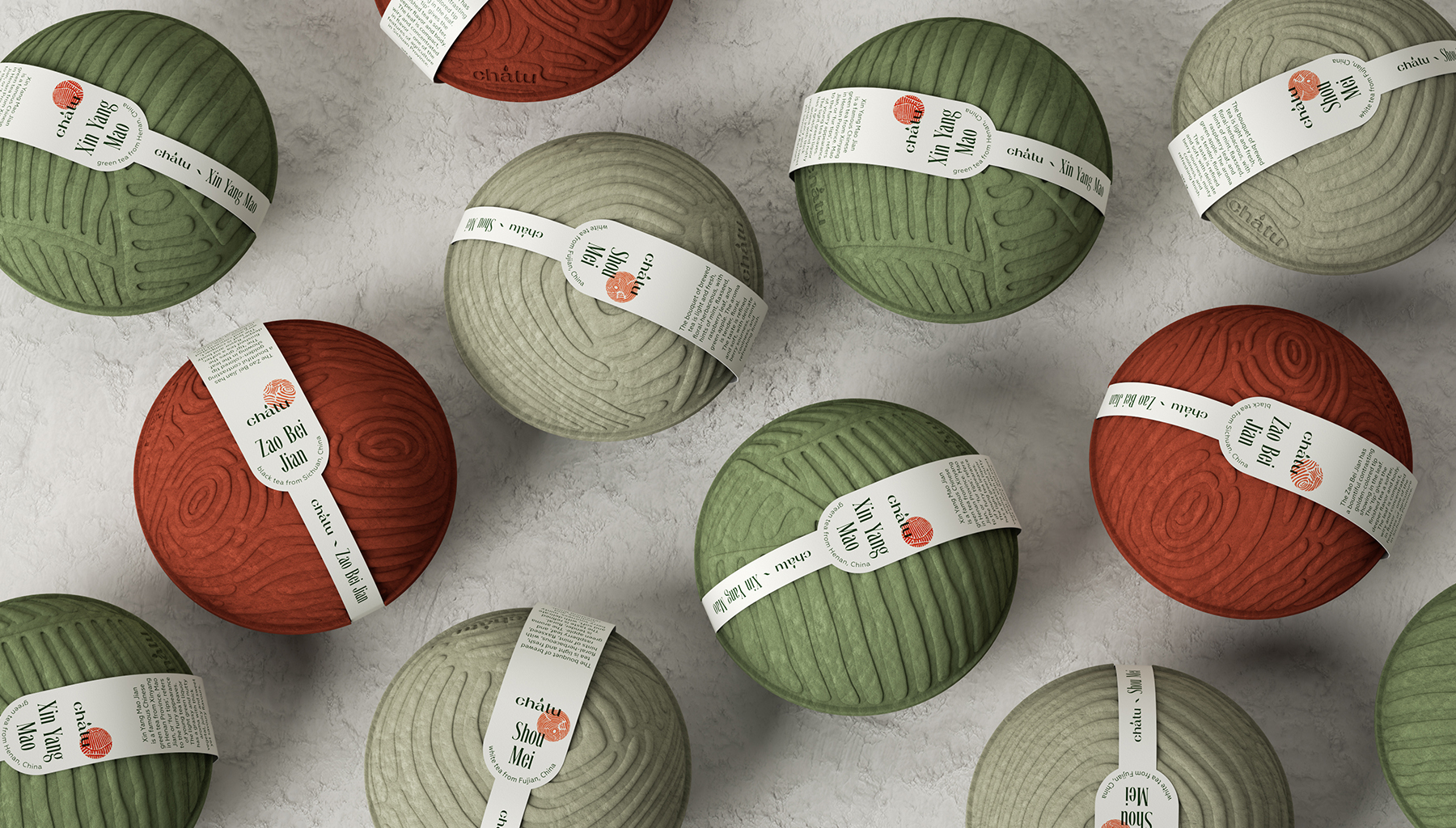 纸浆压模做的茶叶包装非常环保(图13)