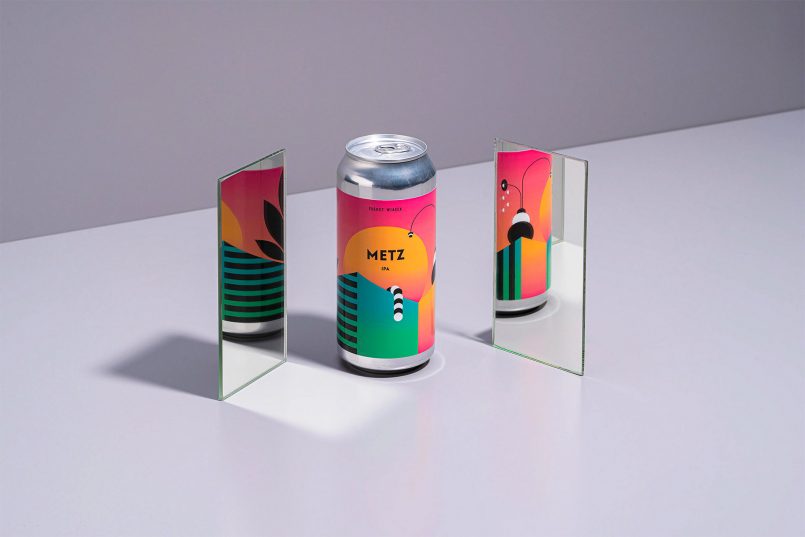 有故事的精酿啤酒视觉包装设计(图1)