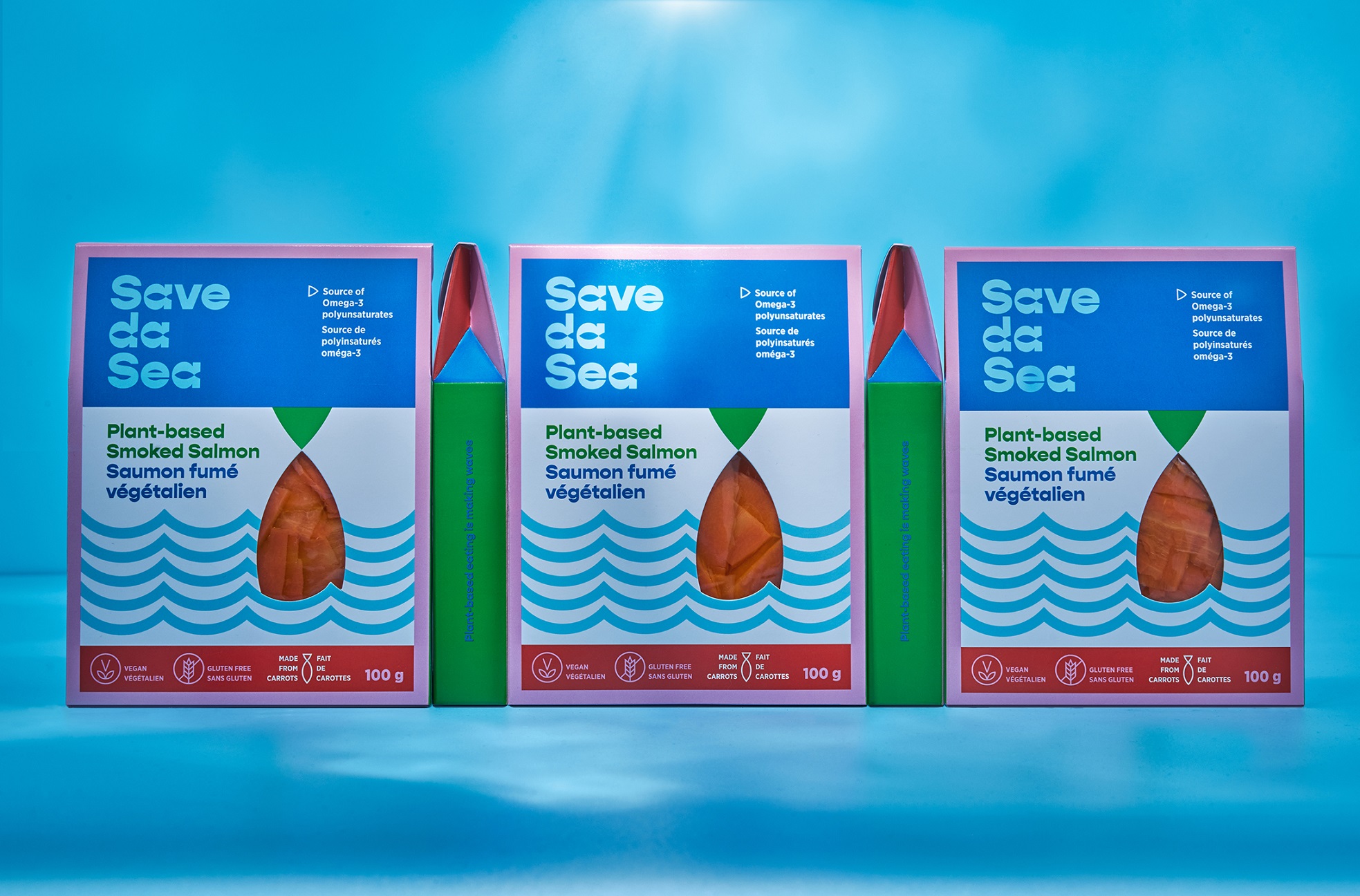 烟熏三文鱼的包装设计(图2)