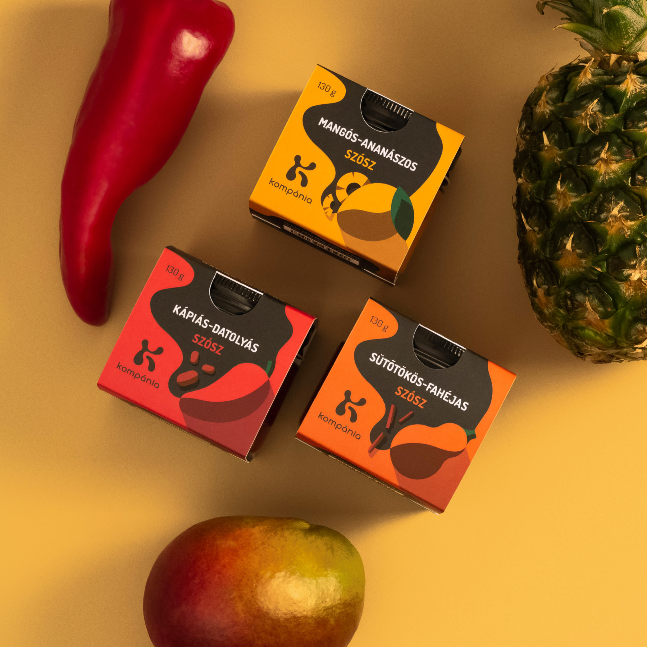 俏皮的调味酱汁包装设计参考(图5)