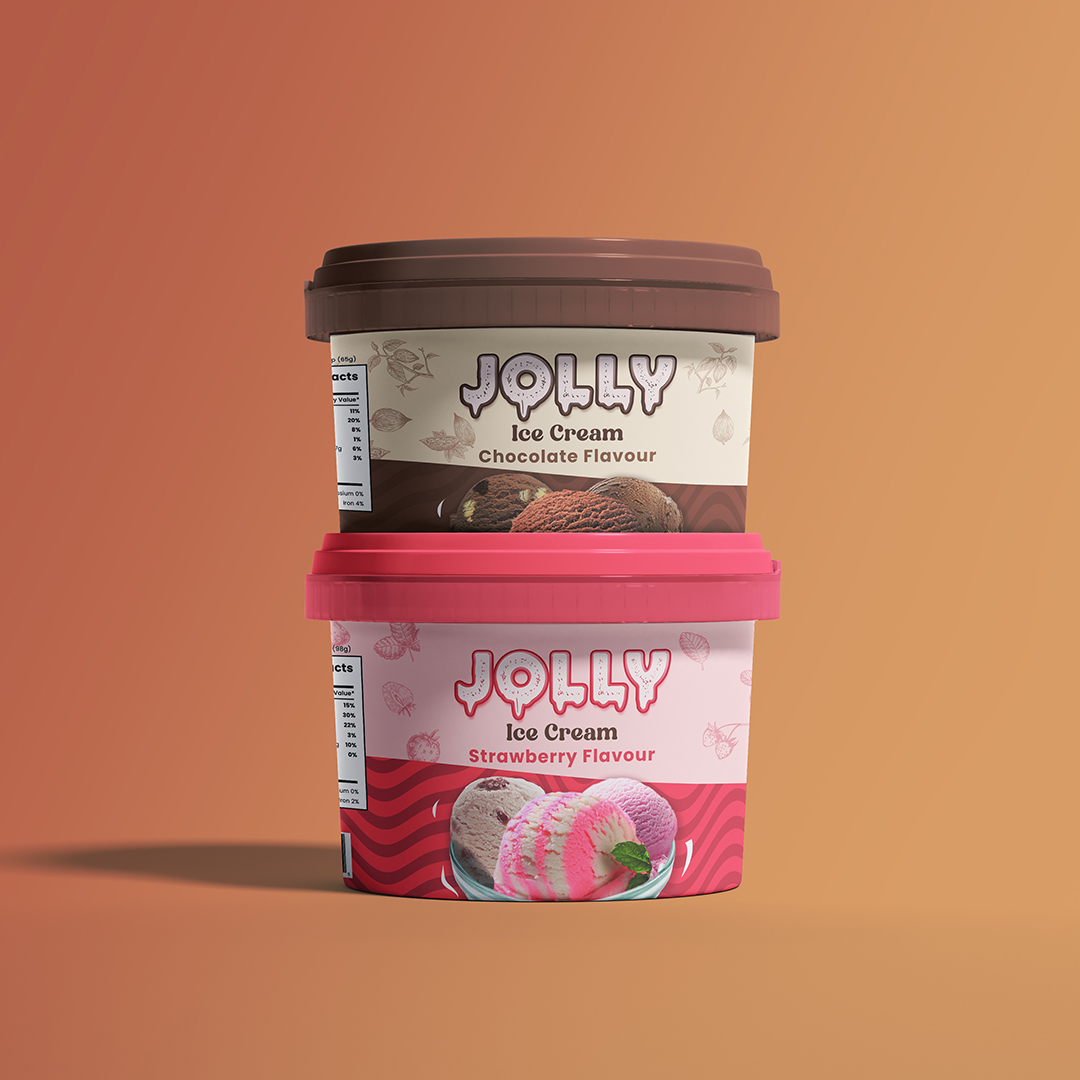 乳制品冰淇淋视觉包装设计参考(图4)