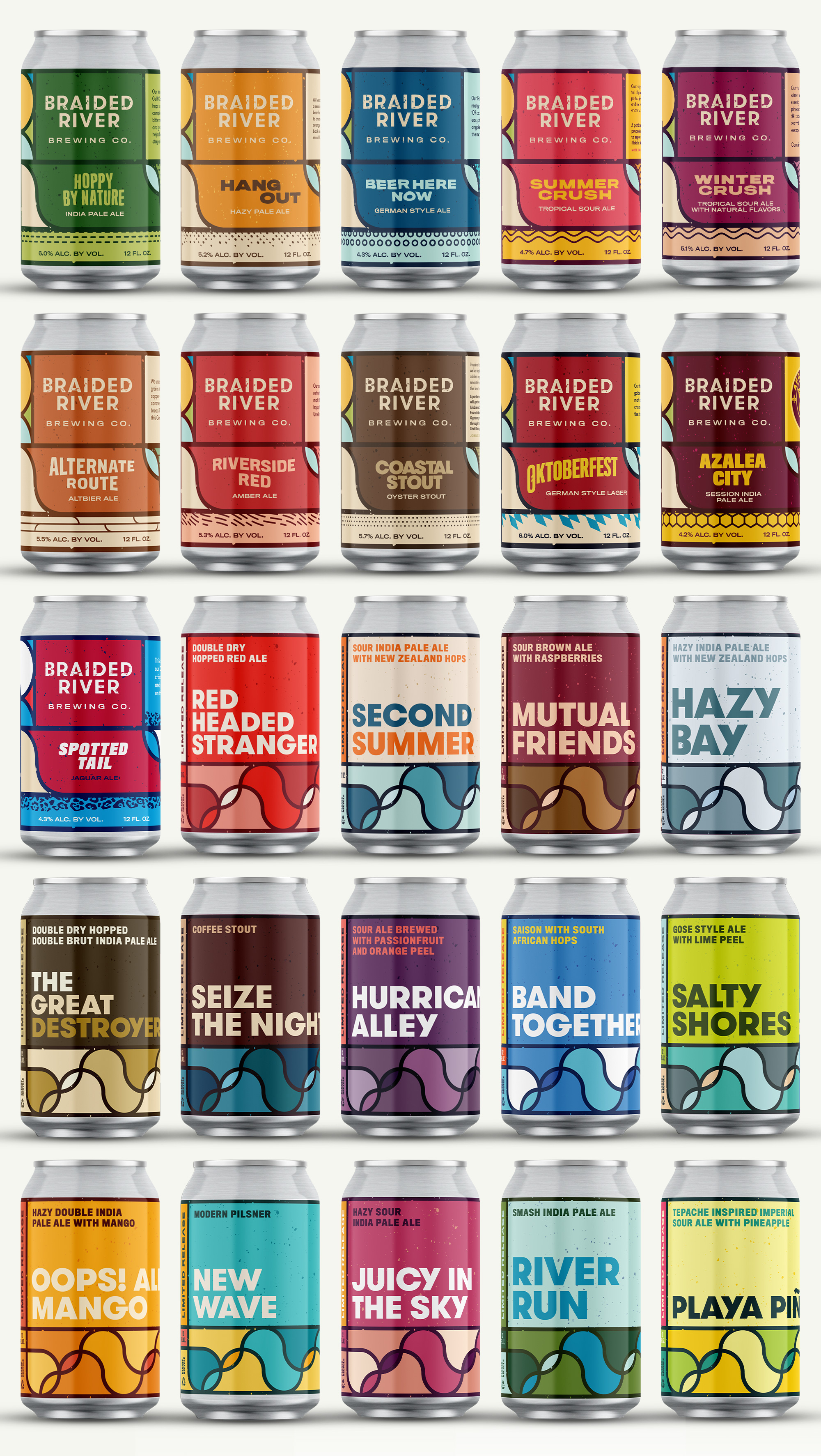 精酿灌装啤酒包装这样设计很有美感(图5)