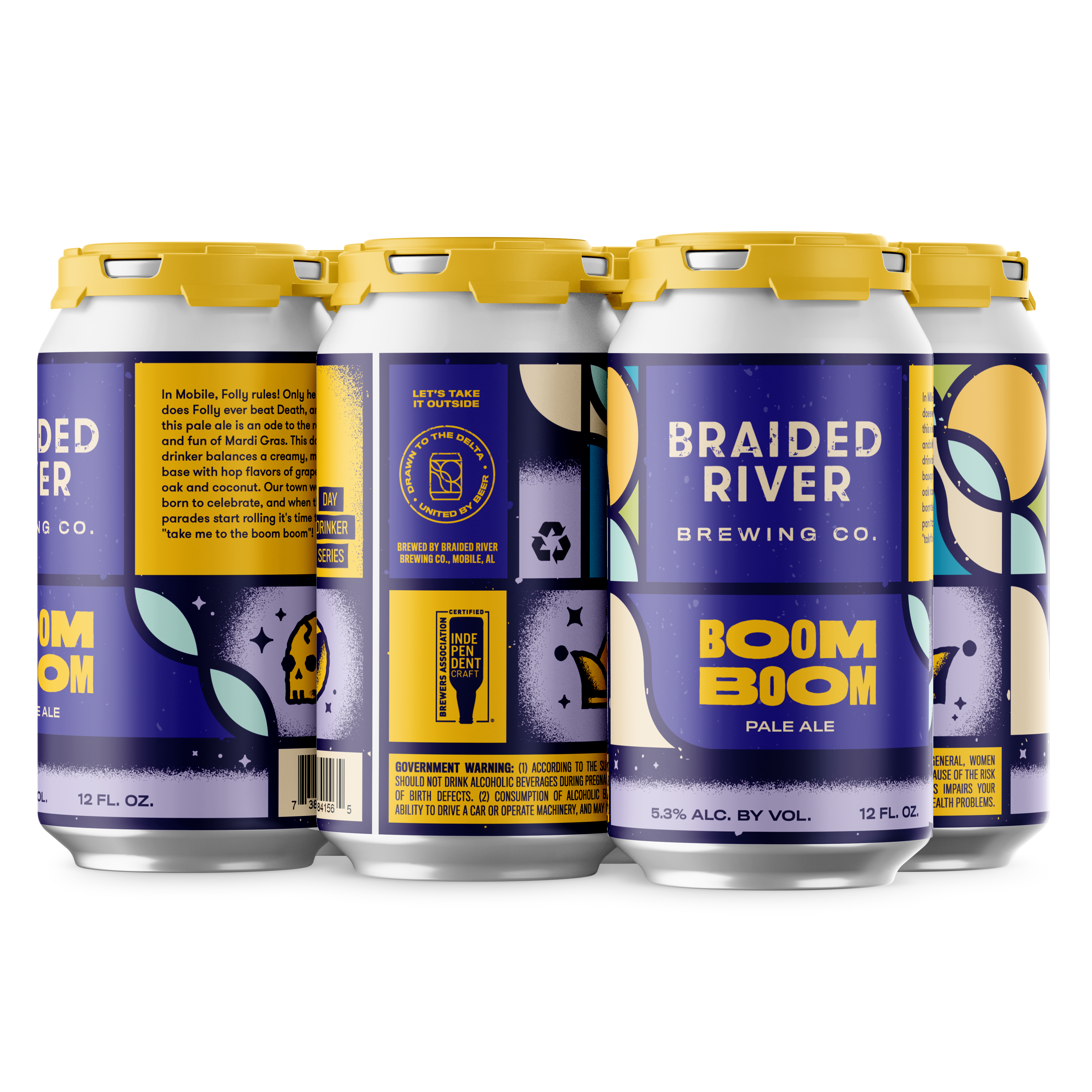 精酿灌装啤酒包装这样设计很有美感(图2)