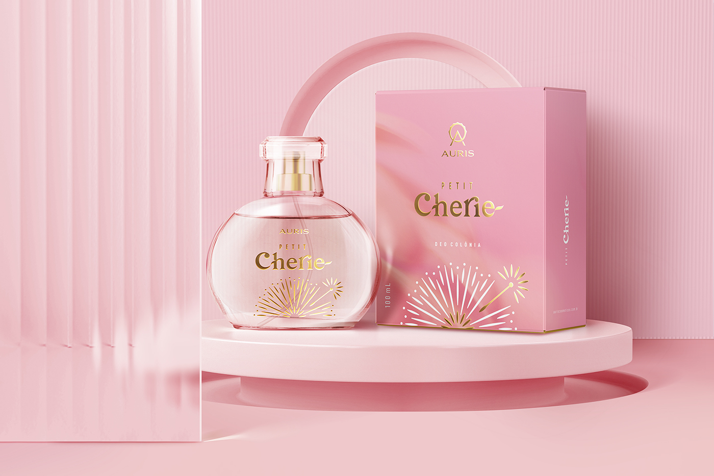  Petit Cherie 系列产品创意包装设计(图1)