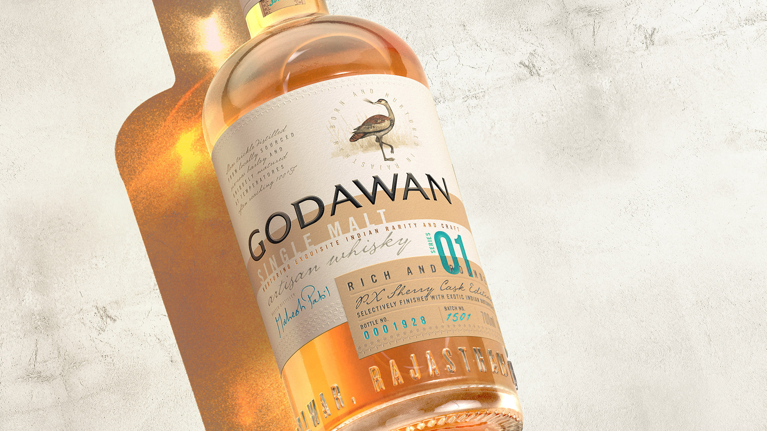 Godawan麦芽威士忌包装设计(图4)