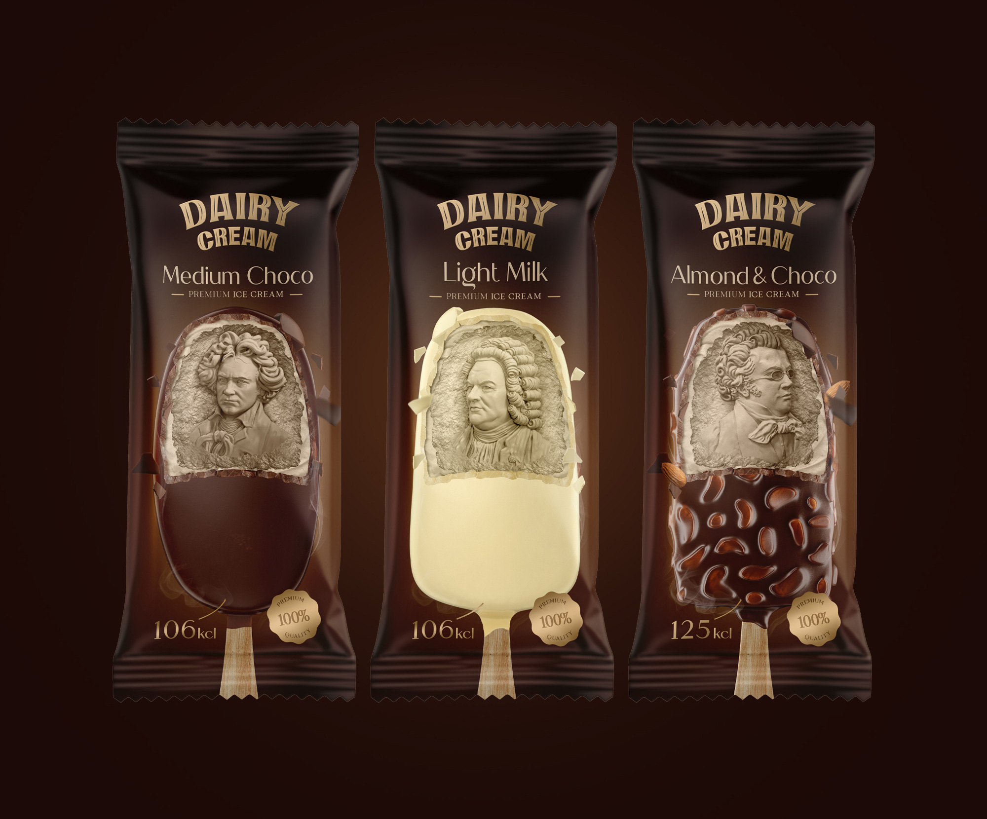 冰淇淋甜品独特的包装设计这样做(图1)