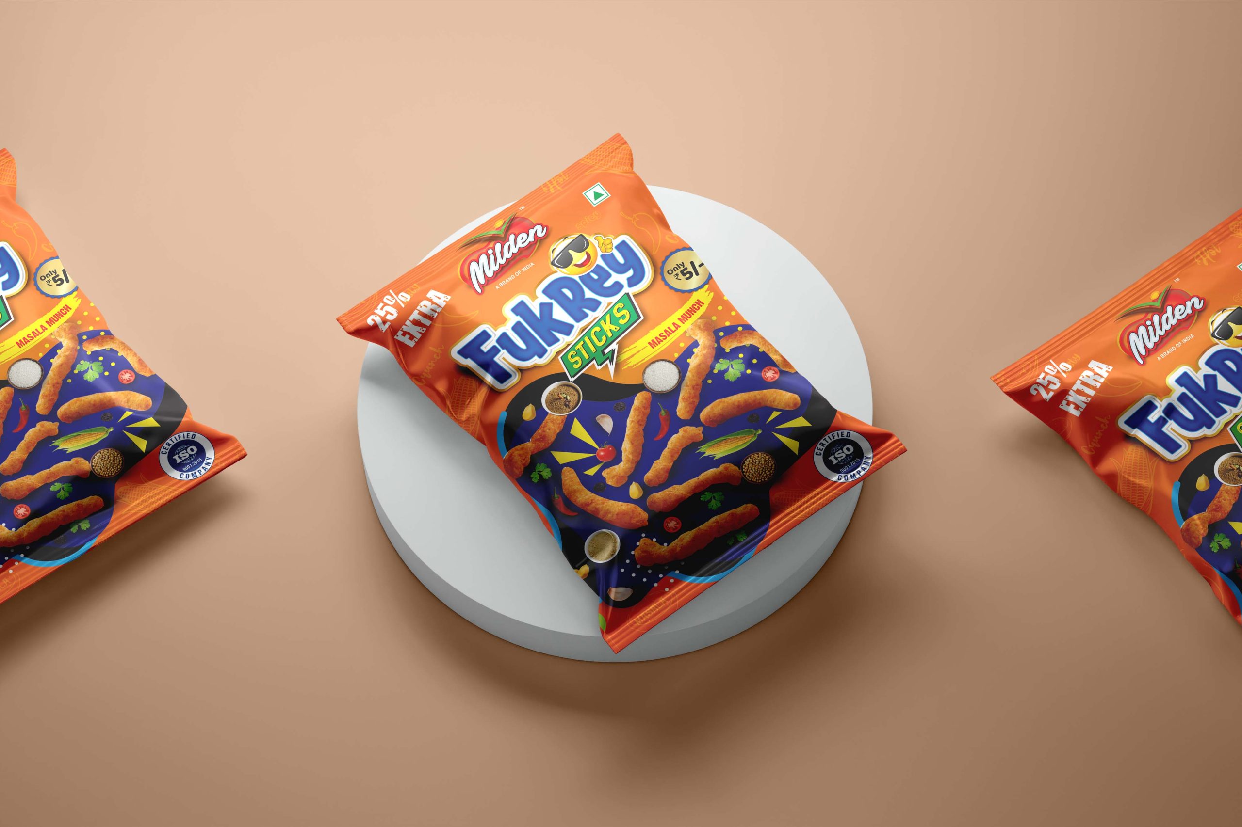 印度零食品牌包装设计参考(图1)