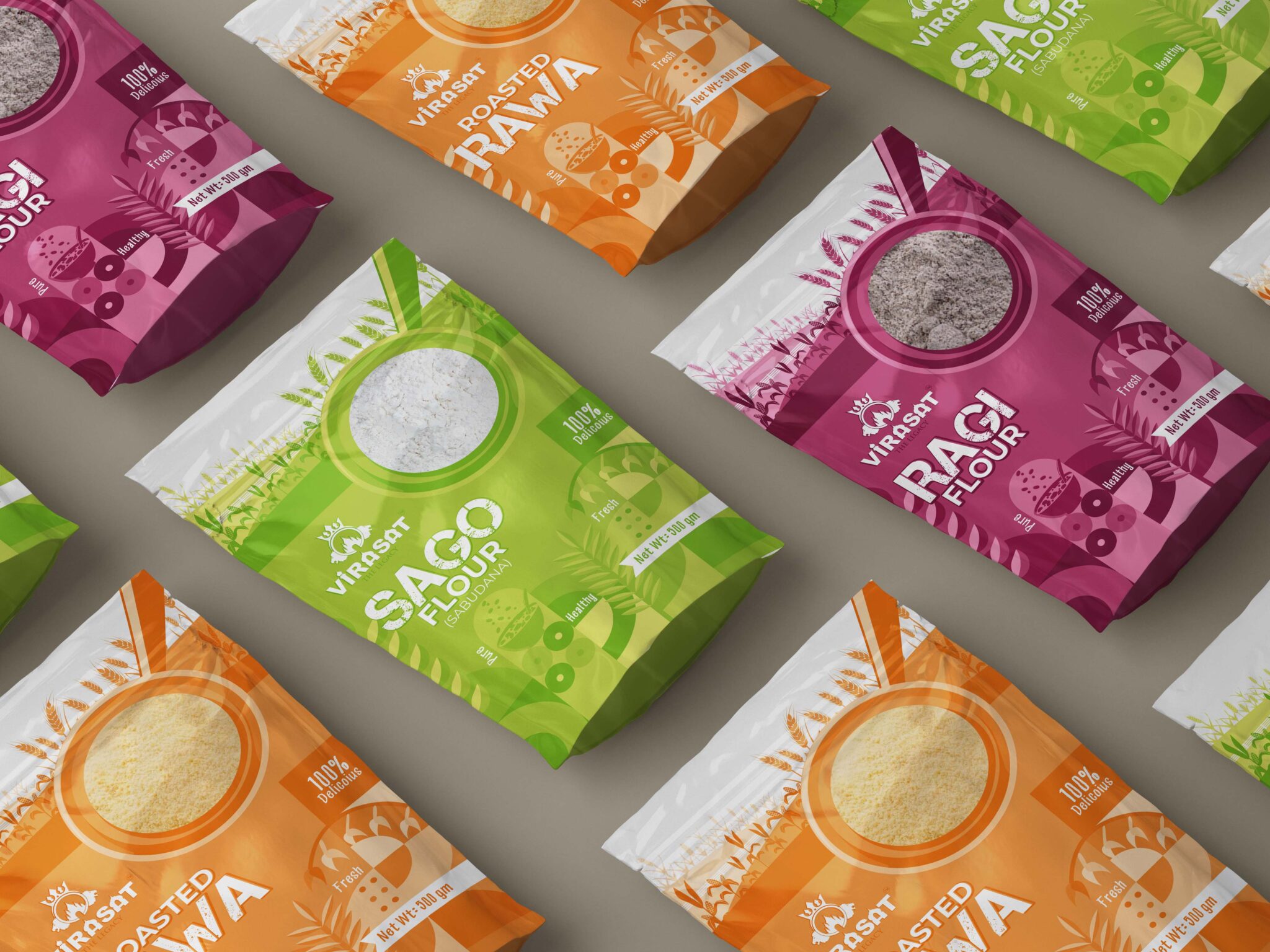 简单独特的优质面粉袋包装这样设计(图5)