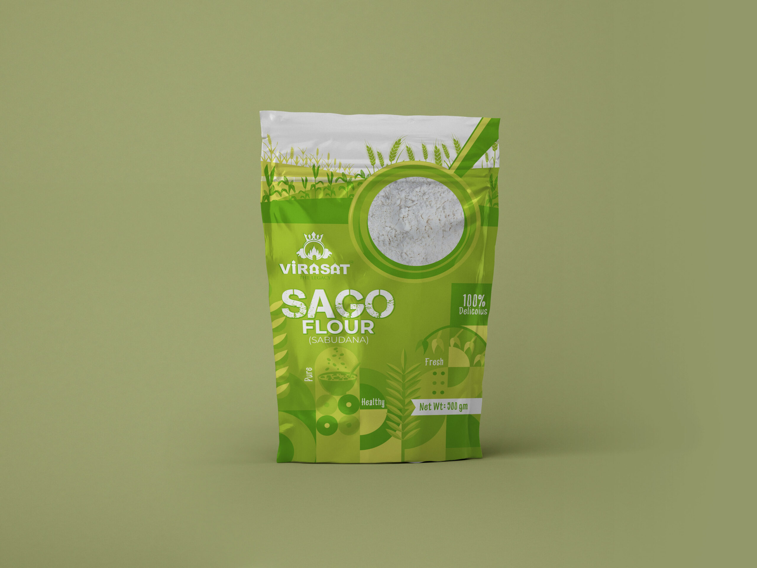 简单独特的优质面粉袋包装这样设计(图3)