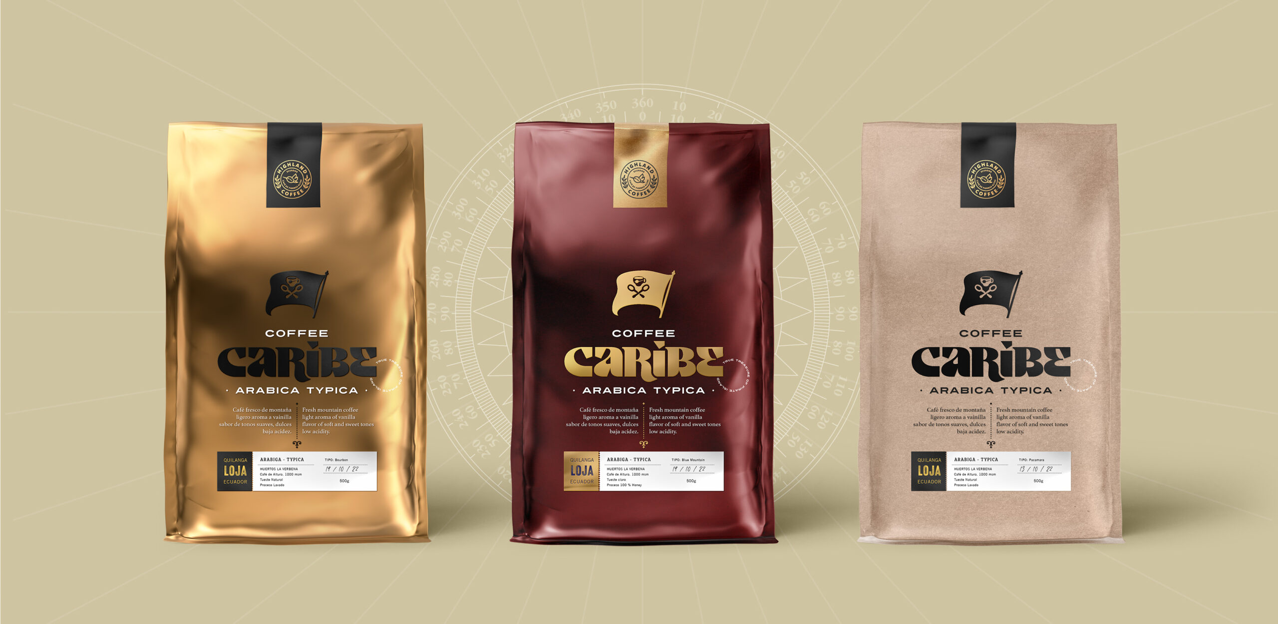 异国风味的咖啡包装这样设计(图3)