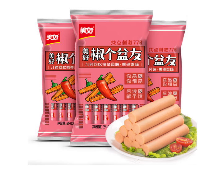 受欢迎的火腿肠包装袋设计排名(图4)