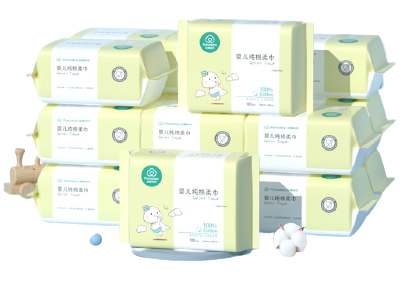 棉柔巾外包装设计作品欣赏(图1)