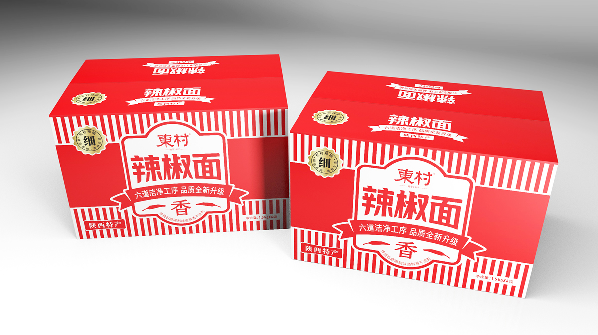 地方特产辣椒面包装盒设计怎么做销量高(图1)