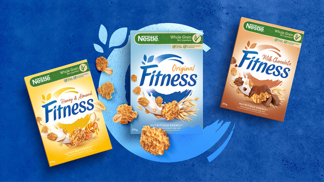 谷物类麦片包装盒设计欣赏(图1)