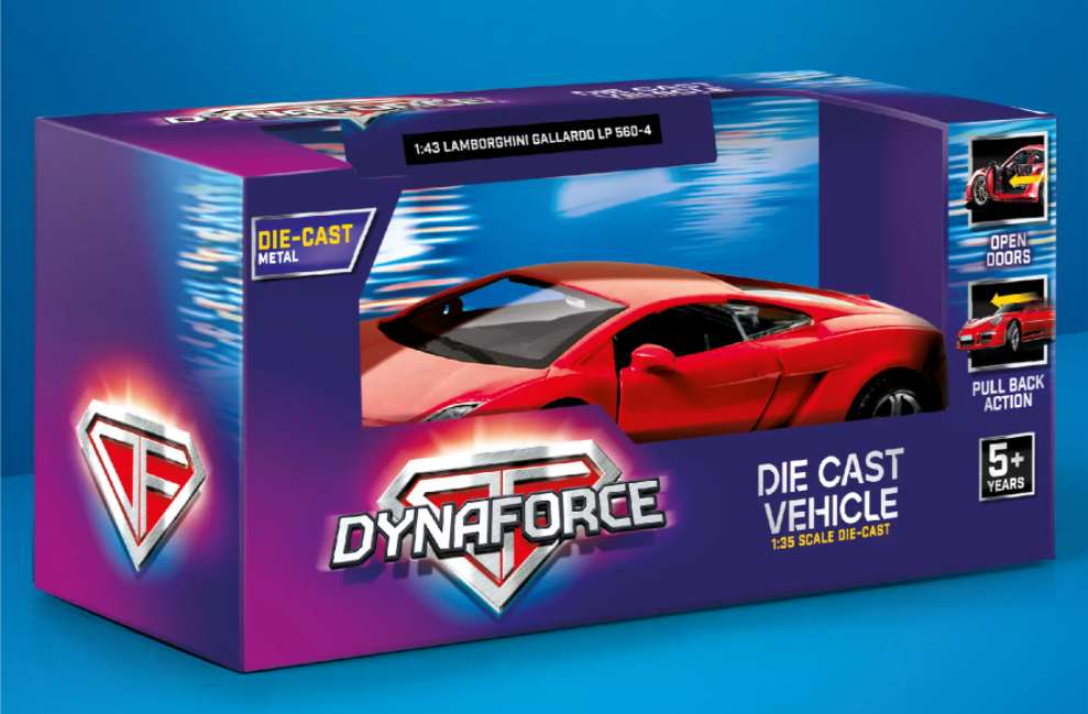 玩具车纸盒包装设计欣赏(图1)