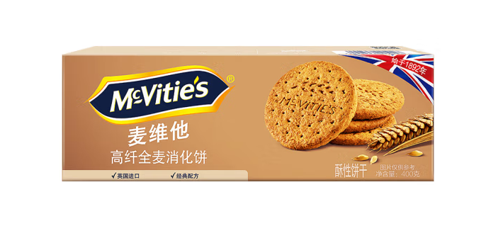 高纤全麦消化饼干包装盒如何设计(图1)