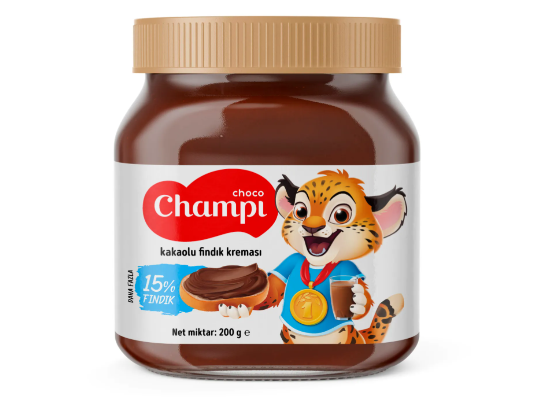 巧克力榛子酱包装瓶如何设计(图1)