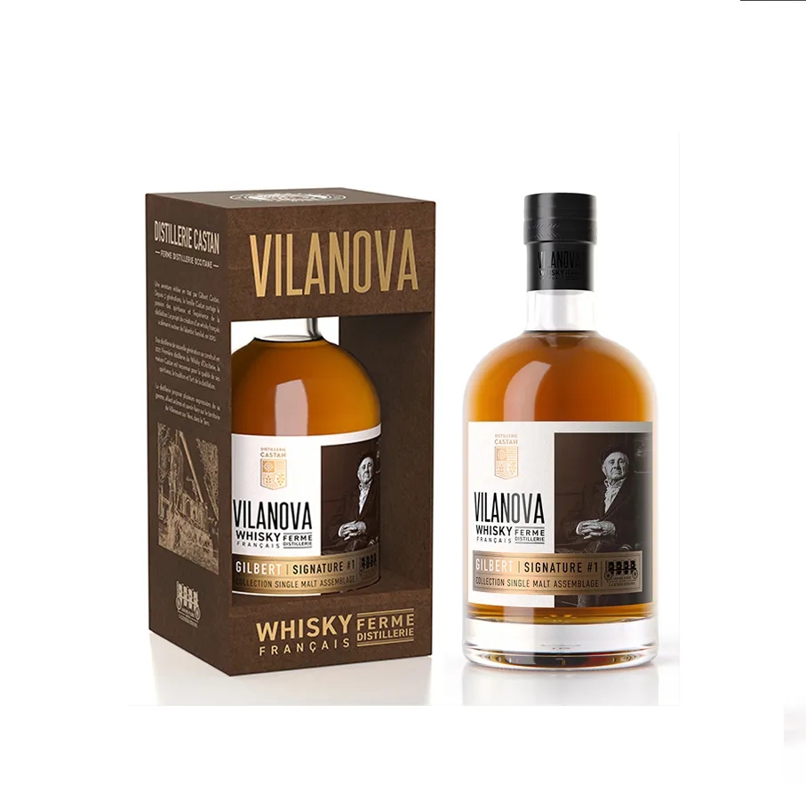 新一代色彩和现代图形结合的威士忌包装设计(图1)