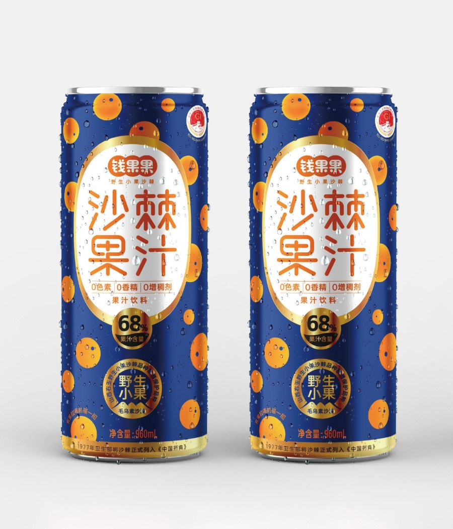 钱果果野生小果沙棘品牌包装策划设计(图3)