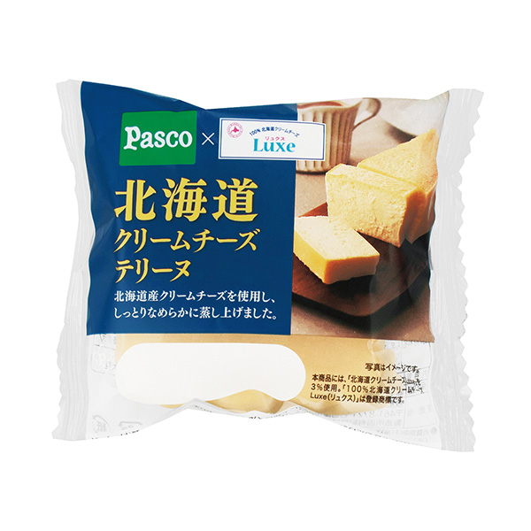 北海道奶油芝士蛋糕敷岛制面包包装设计(图1)