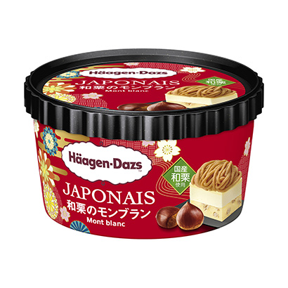 哈根达斯日本栗的白朗哈根达斯日本冰淇淋类包装设计(图1)