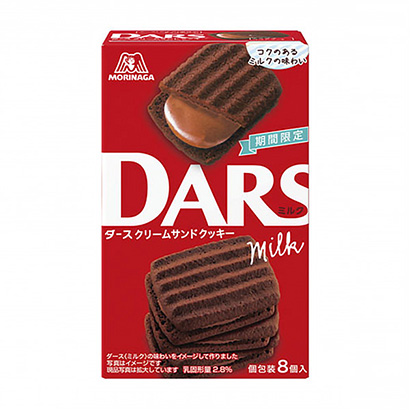 达斯奶油夹心饼干森永制果点心包装设计(图1)