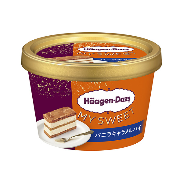 哈根达斯迈斯套房香草奶糖馅饼哈根达斯包装设计(图1)