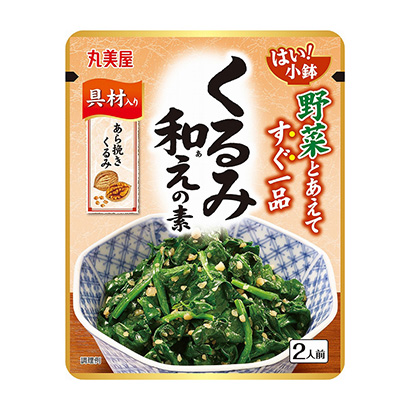 是小鉴核桃日式料理丸美屋食品工业烹饪品包装设计(图1)