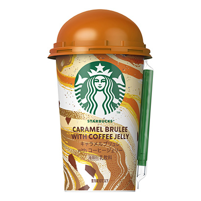 星巴克牛奶糖泡芙咖啡珠宝三得利食品国际公司乳相关饮料包装设计(图1)