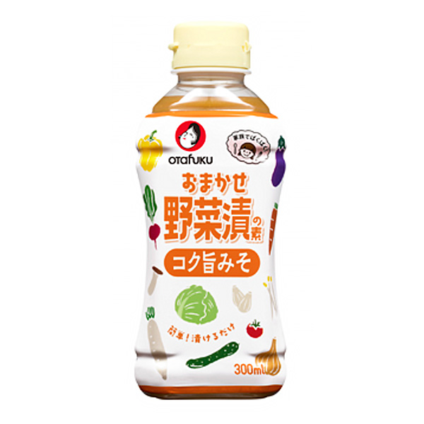 随意腌制的素菜醇厚味噌包装设计欣赏(图1)